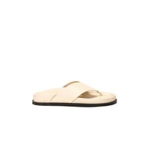 A Emery 'Alma' Tan Leather Sandal Size 8